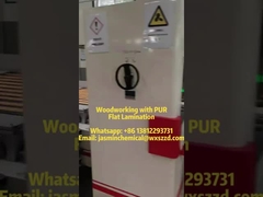 Pur platte laminering beheersing: nul-oorlogshouten fineer binding